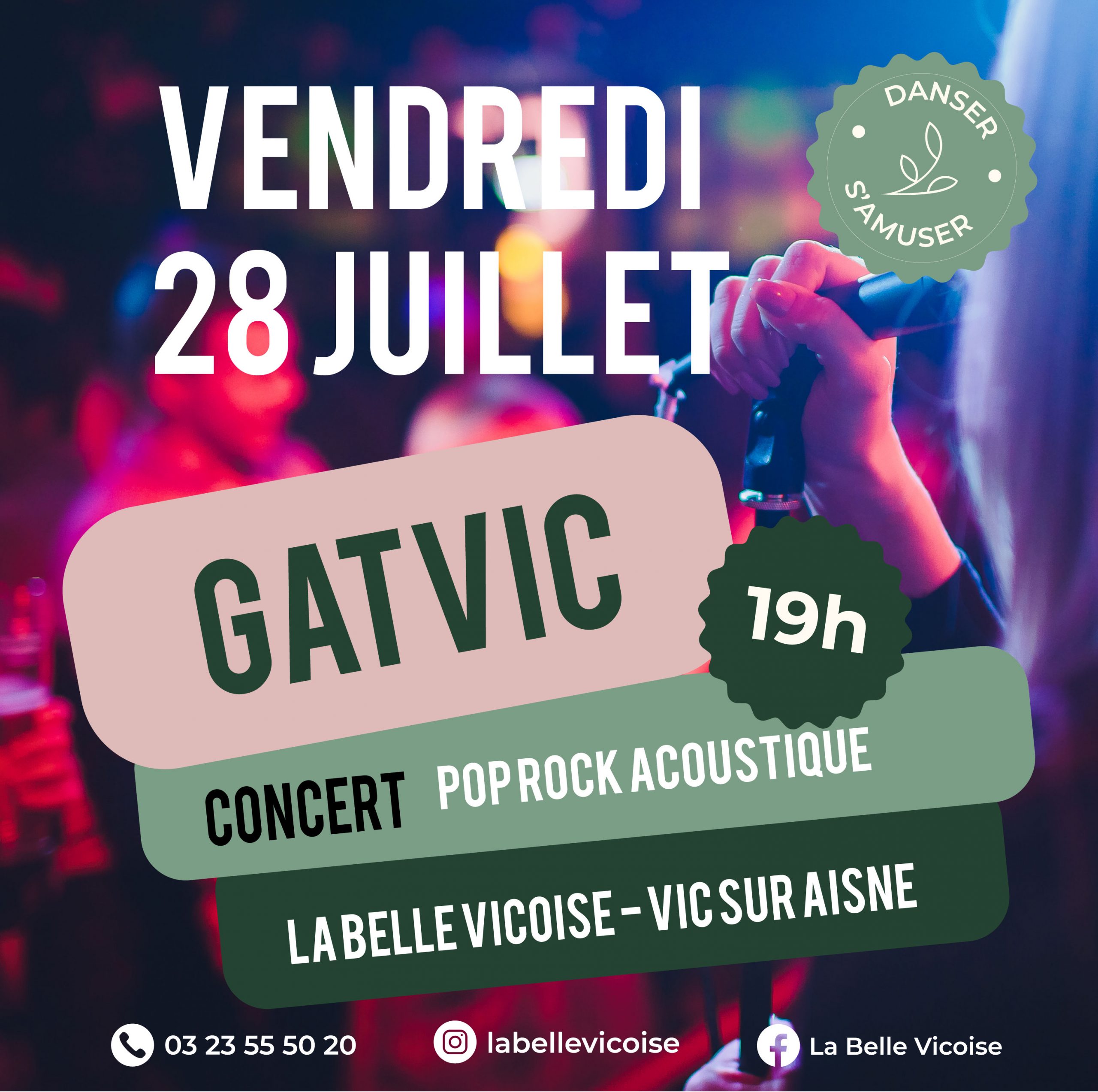 Concerts La Belle Vicoise Vic Sur Aisne